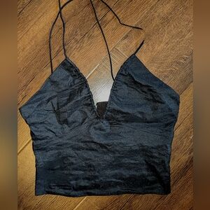 Nicole Miller Cropped String Top